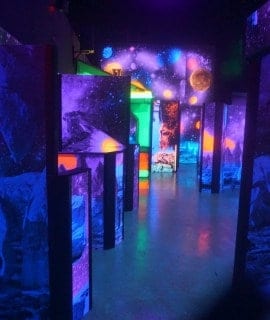 laser tag arena