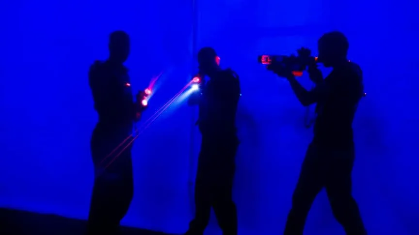 laser tag team