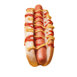 hot dog pizza